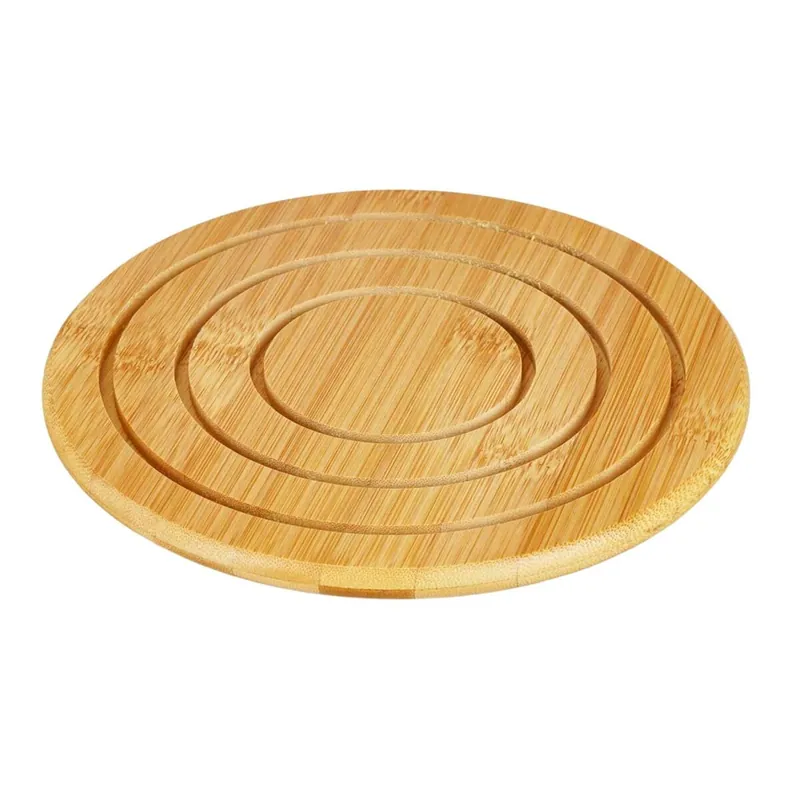 Tapete redondo bambu colección KINVARA - Cocina