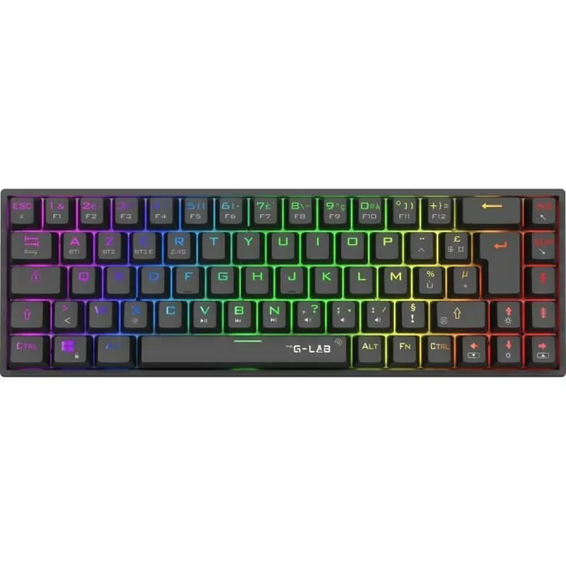 Teclado Gaming The G-Lab KEYZ TITAN Negro AZERTY