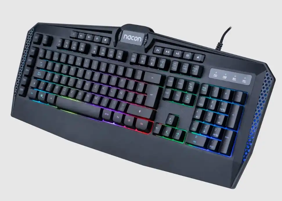 Teclado gaming PCCL-210ES color negro