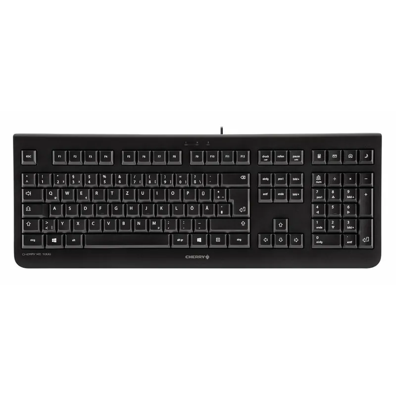 Teclado Cherry JK-0800DE-2 Negro Alemán QWERTZ