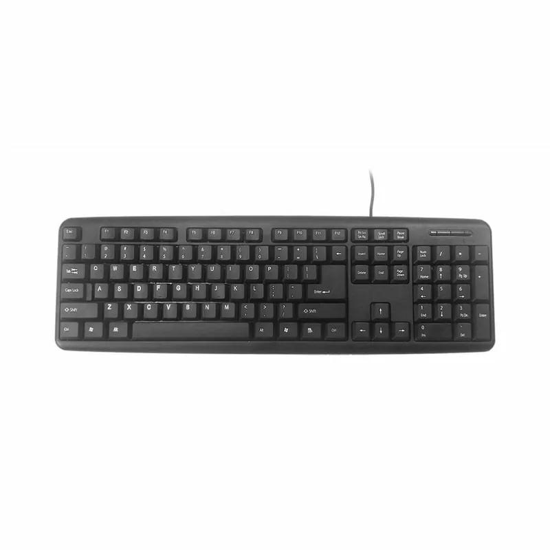 Teclado GEMBIRD 8716309083980 Negro - Electrónica