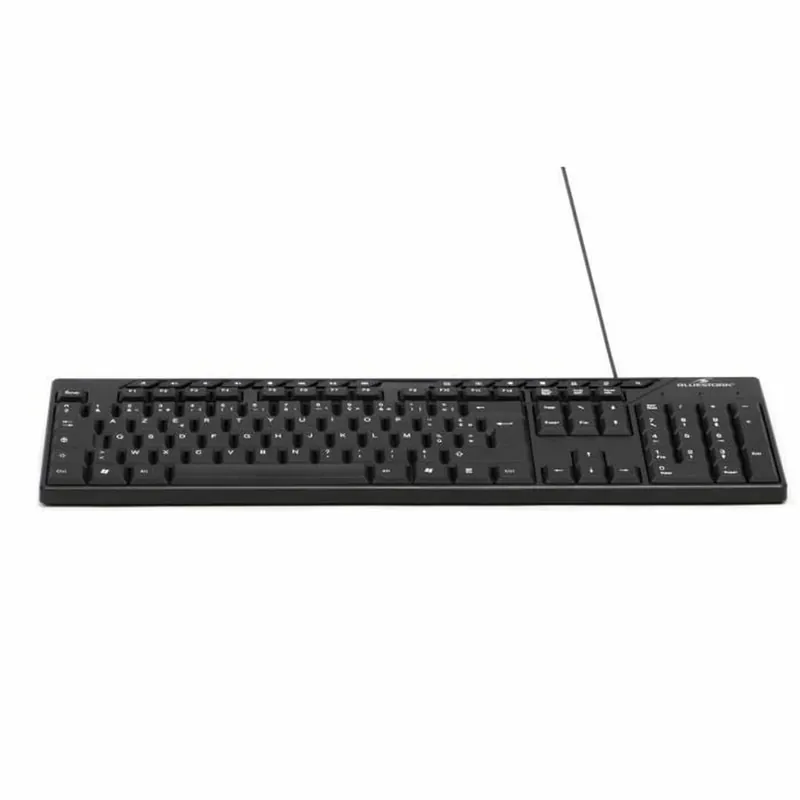Teclado Bluestork MEDIA OFFICE Negro AZERTY - Electrónica