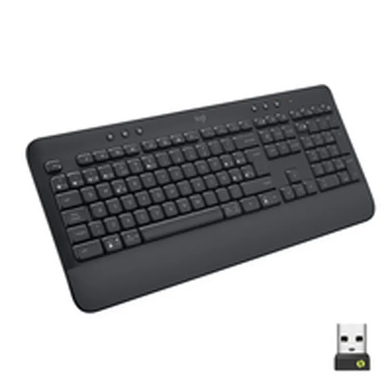 Teclado Logitech Signature K650 Negro Gris Qwerty Español - Electrónica