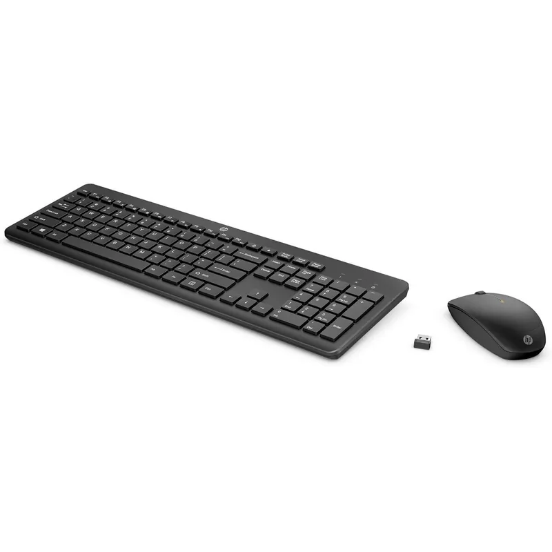 Teclado y Ratón HP 18H24AA Negro - Electrónica