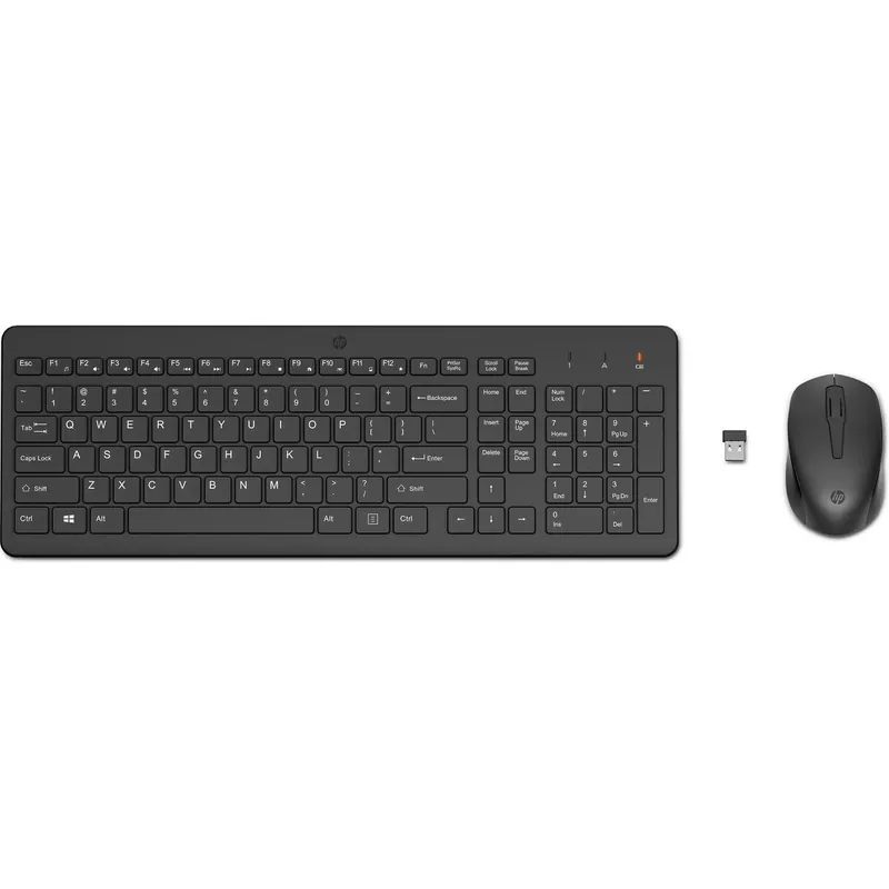 Teclado y Ratón HP 2V9E6AA Negro Inglés Qwerty US - Electrónica