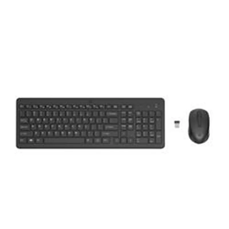 Teclado y Ratón HP 2V9E6AA Negro Qwerty Español - Electrónica