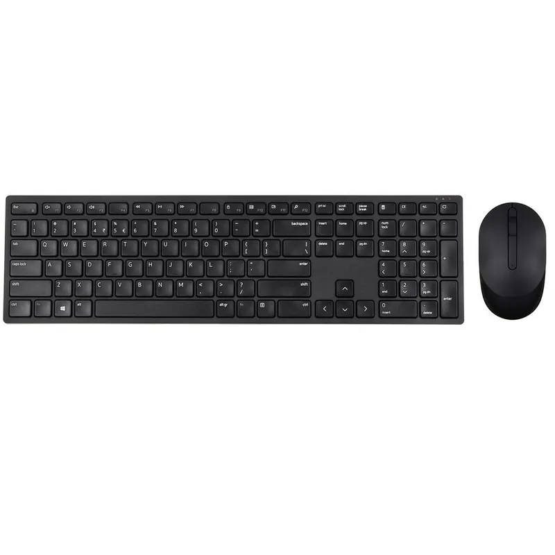 Teclado y Ratón Dell 580-AJRP Negro QWERTY Qwerty US