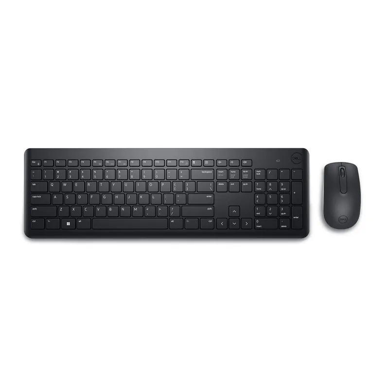 Teclado y Ratón Dell KM3322W Qwerty US Negro QWERTY - Electrónica