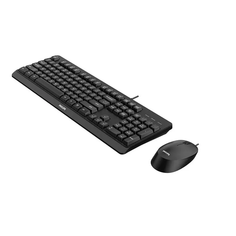 Teclado y Ratón Philips SPT6207BL/16 Qwerty Español - Electrónica