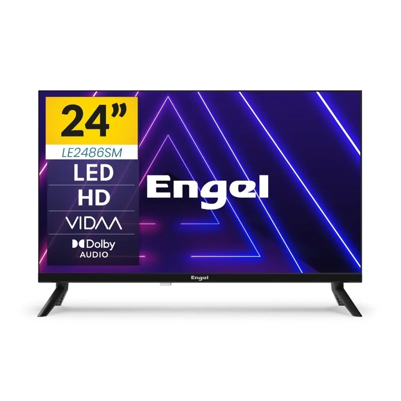 Televisor Smart TV Engel LE2486SM 24'' HD LED VIDAA E negro - Electrónica