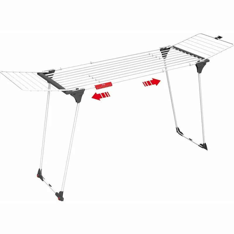 Tendedero Vileda Infinity Extensible Aluminio Blanco (257 x 57 x 100 cm) - Electrodomésticos