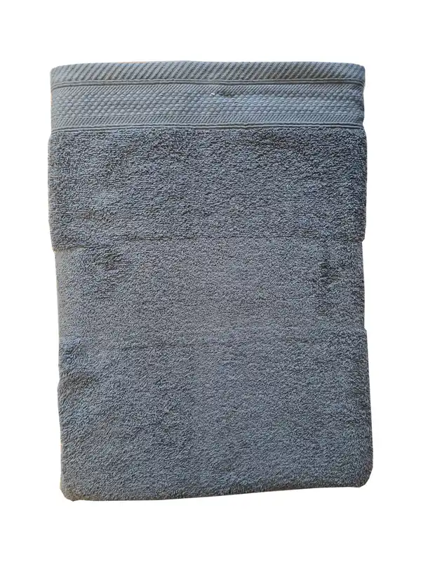 Toalla algodón VICTORIA 50x100cm color antracita - Textil