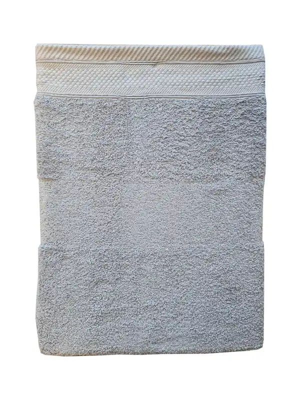 Toalla algodón VICTORIA 50x100cm color plata - Textil