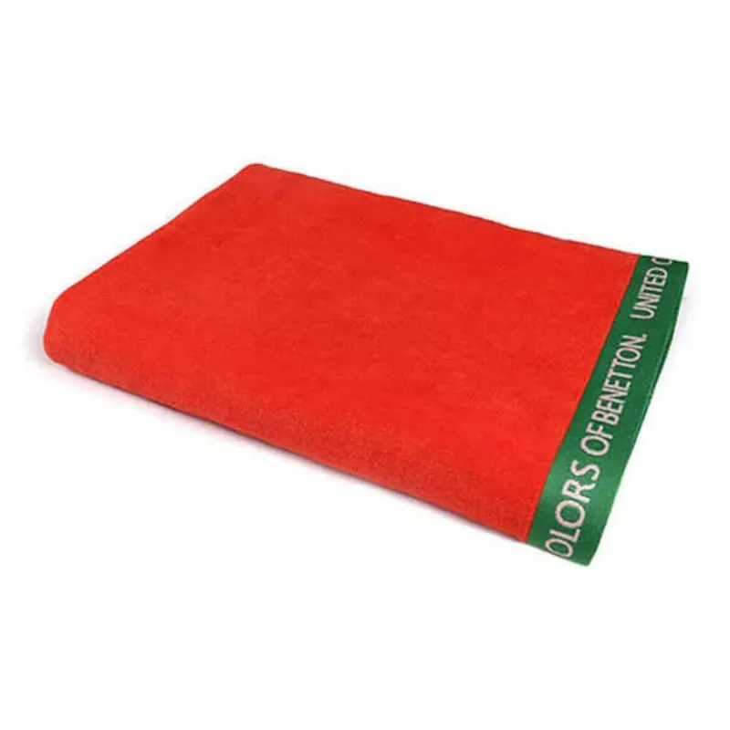 Toalla de Playa Benetton Rainbow Rojo (160 x 90 cm) - Textil