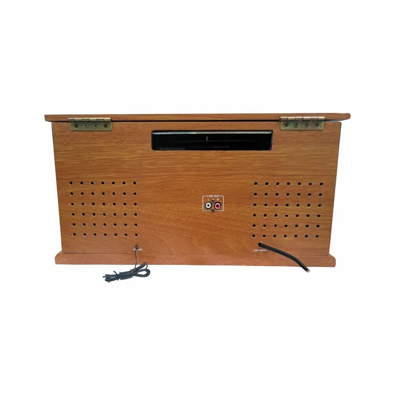 Tocadiscos Sunstech PXRC52CDWD Marrón Madera - Electrónica
