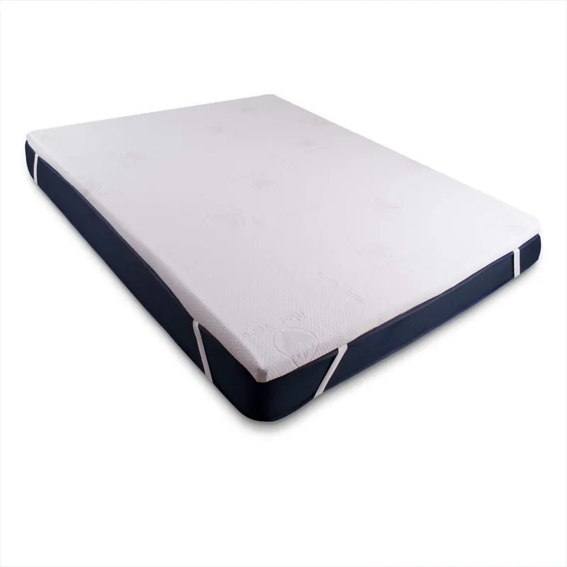 Topper 80 x 180 cm Sobrecolchón Espuma Firmeza Suave 3 cm Grosor - Descanso