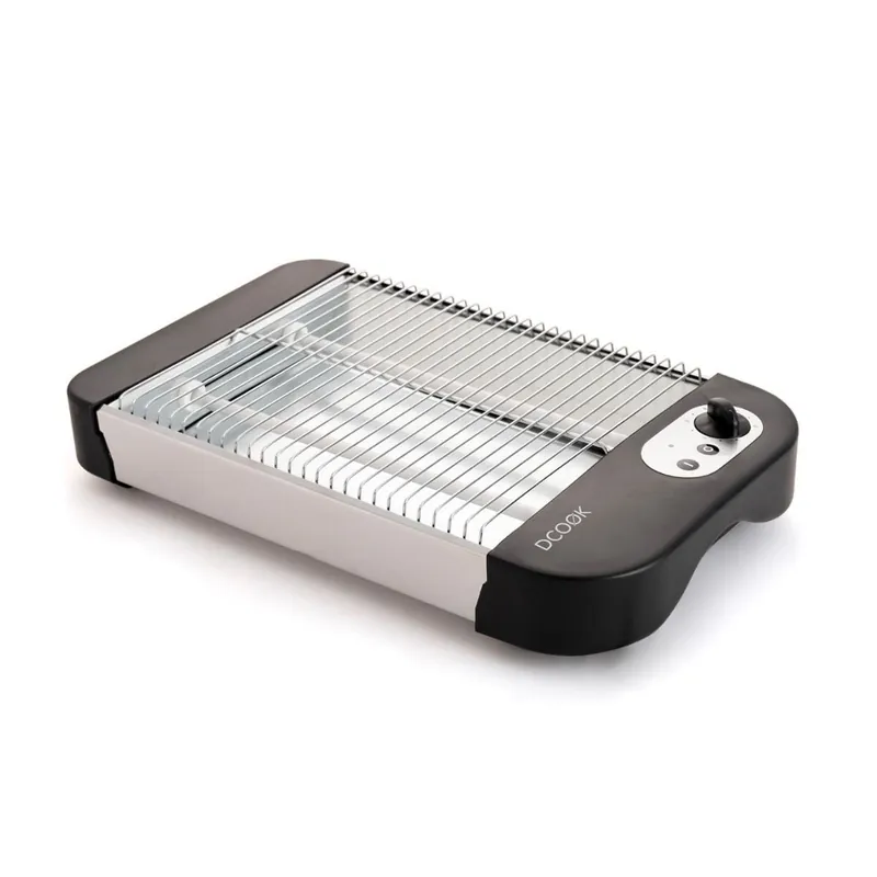 Tostador horizontal Gallery Dcook 600W 7 potencias negro 24x19,5 cm - Electrodomésticos