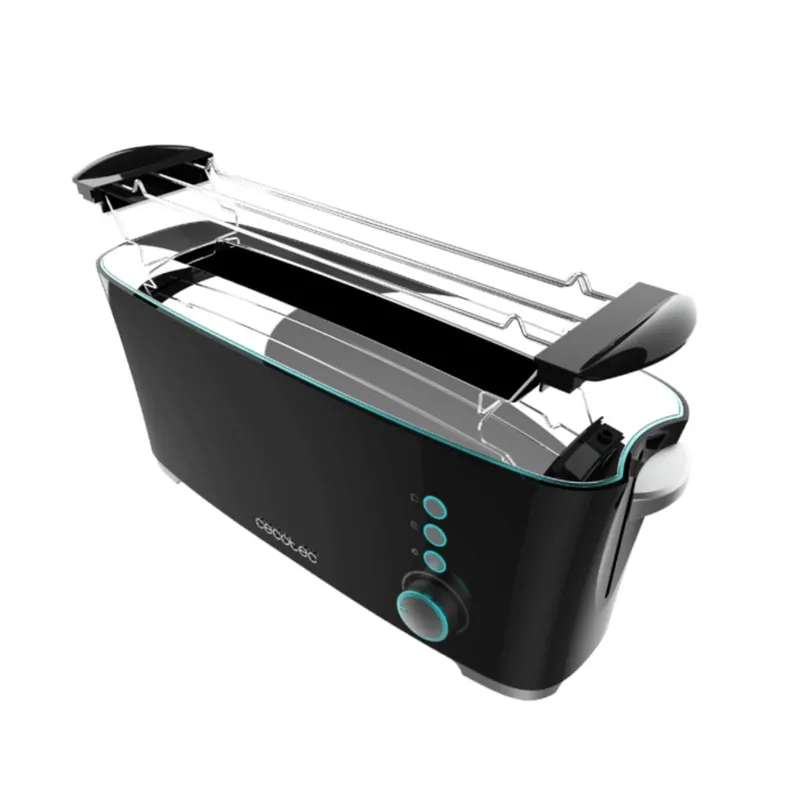 Tostadora Cecotec Toast&Taste Extra B 1000W 7 posiciones negro - Electrodomésticos