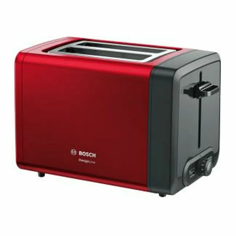 Tostadora BOSCH TAT4P424 970W Negro/Plateado - Electrodomésticos