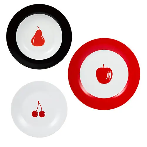 Vajilla 12 piezas Fruits United Colors of Benetton - Cocina