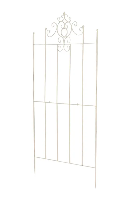 Espaldera Paula 170 x 86 cm Metal Crema antiguo 2X86X170 cm - Jardín