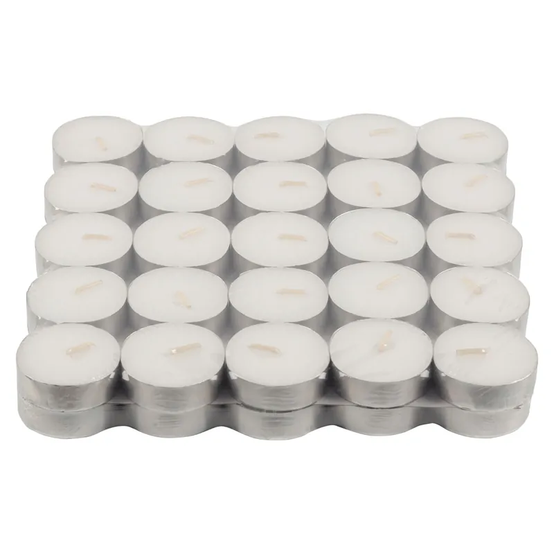 Vela TEALIGHT blanca 50 piezas marca CONFORAMA - Decoración