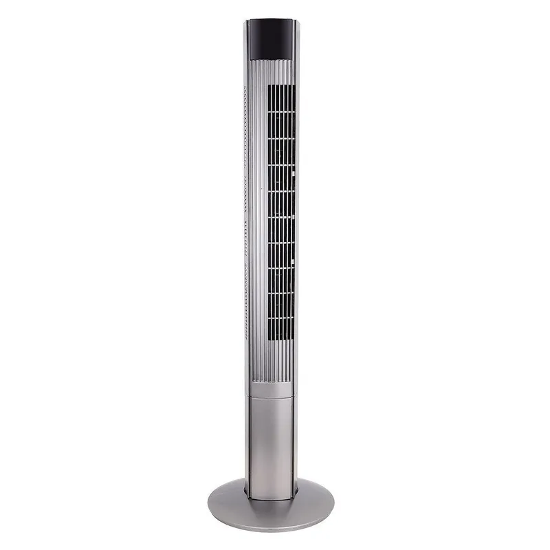 ventilador de pie metal color plata serie principe 32cm - Electrodomésticos