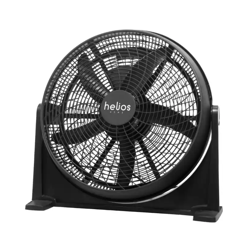 Ventilador de suelo Calima Helios Home 105W orientable negro Ø50 cm - Electrodomésticos
