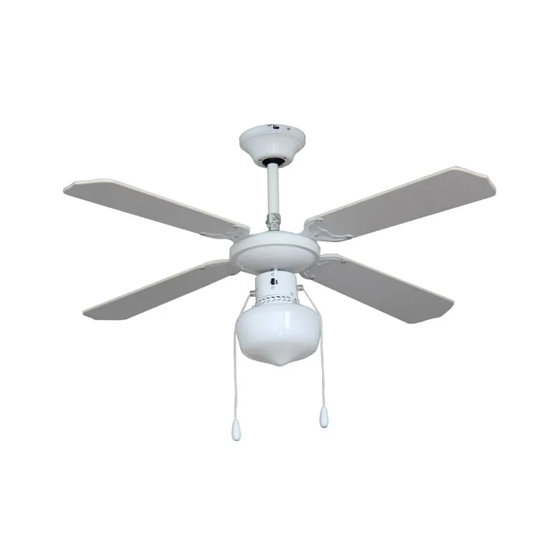 Ventilador de techo Algarve 50W 4 aspas blanco Ø106 cm - Electrodomésticos