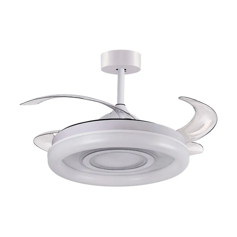Ventilador de techo Amaltea Bel Air 116W 4 aspas retráctiles blanco Ø108 cm - Electrodomésticos