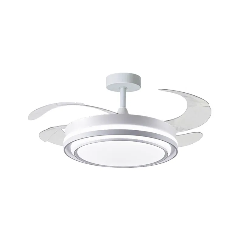 Ventilador de techo Byblos Bel Air 72W 4 aspas retráctiles blanco Ø108 cm - Electrodomésticos