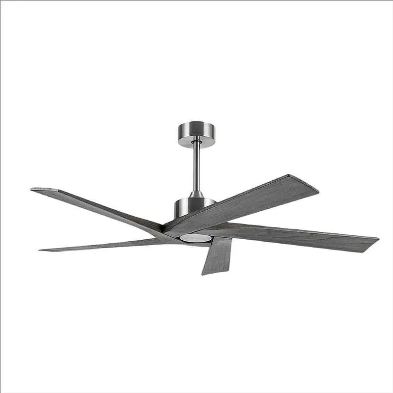 ventilador de techo metal color niquel serie nadir 142cm - Electrodomésticos