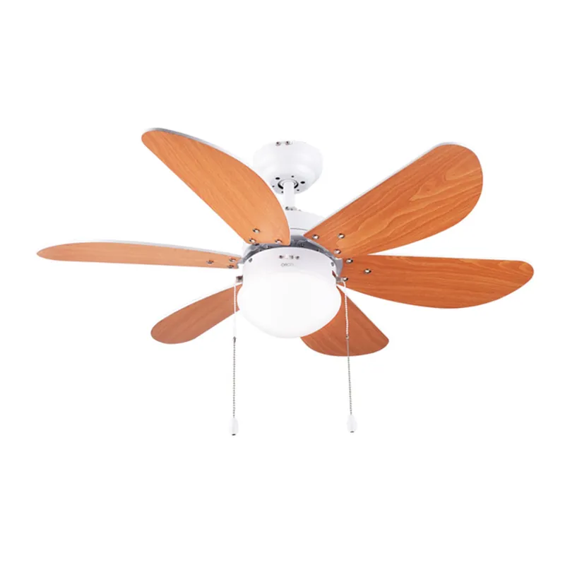 Ventilador de techo Cecotec EnergySilence Aero 360 50W 6 aspas reversibles blanco/marrón - Electrodomésticos