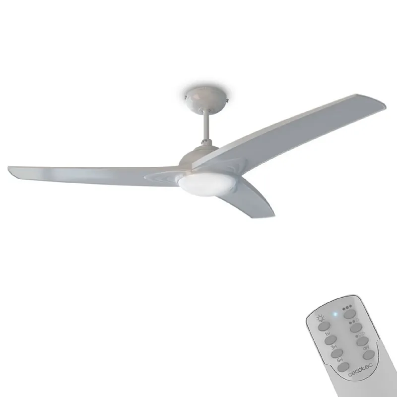 Ventilador de techo Cecotec EnergySilence 560 60W 3 velocidades gris Ø132x43 cm - Electrodomésticos