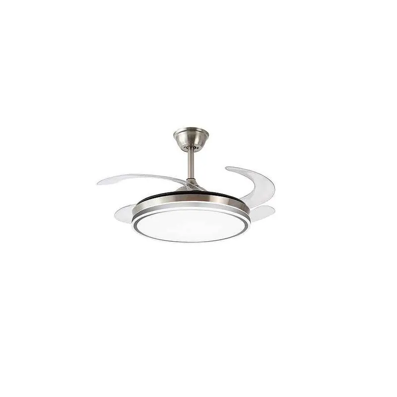 ventilador de techo metal color niquel serie ambra 50cm - Electrodomésticos