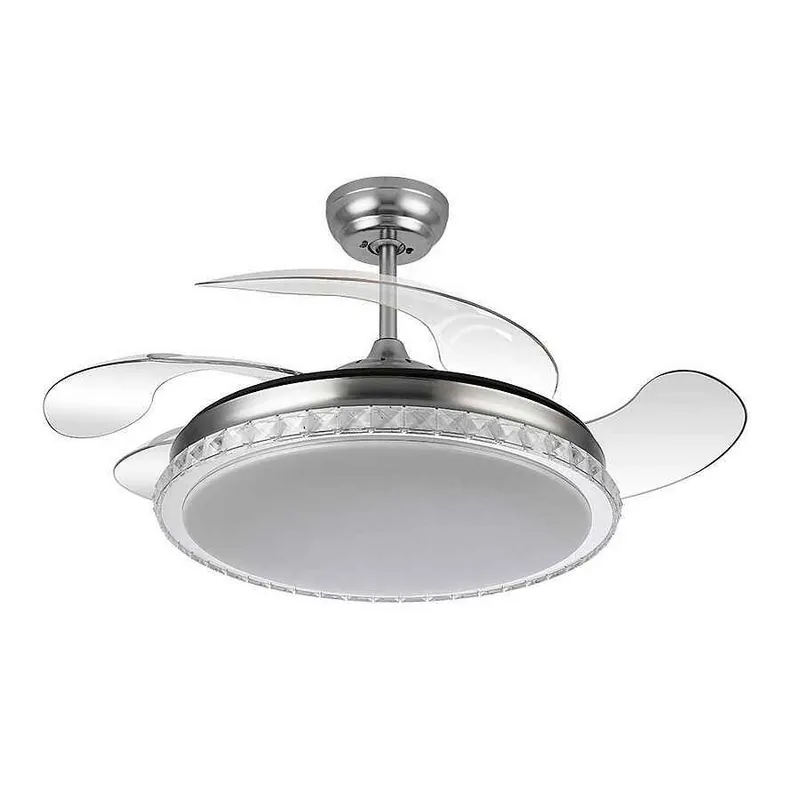 ventilador de techo metal color niquel serie biliku 108cm - Electrodomésticos