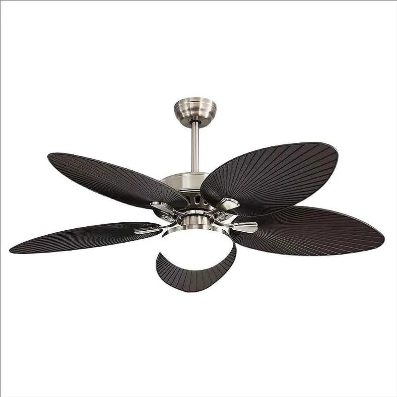 ventilador de techo metal color niquel serie borasco 132cm - Electrodomésticos