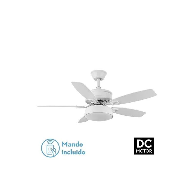 ventilador de techo metal color blanco serie braw 107cm - Electrodomésticos