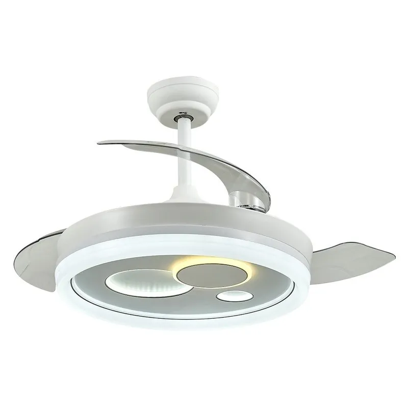 ventilador de techo metal color blanco serie cabildo 107cm - Electrodomésticos