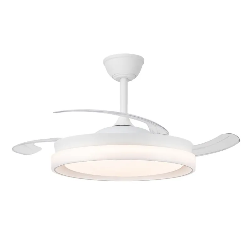 ventilador de techo metal color blanco serie ecobris 106cm - Electrodomésticos