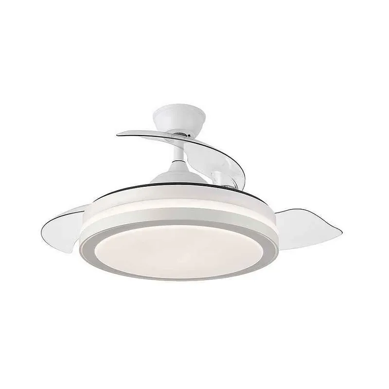 ventilador de techo metal color blanco serie esparta 40cm - Electrodomésticos