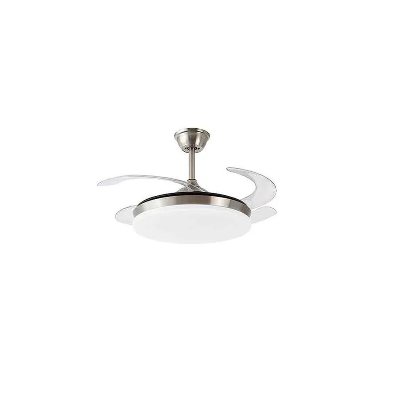 ventilador de techo metal color niquel serie isabella 40cm - Electrodomésticos
