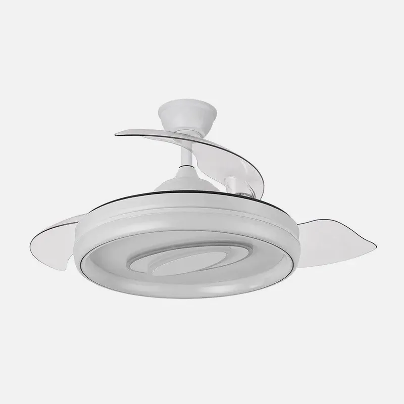 ventilador de techo metal color blanco serie macarana 50cm - Electrodomésticos