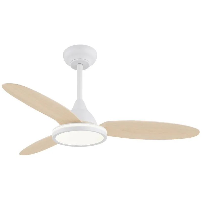 ventilador de techo metal color blanco serie mahon 107cm - Electrodomésticos