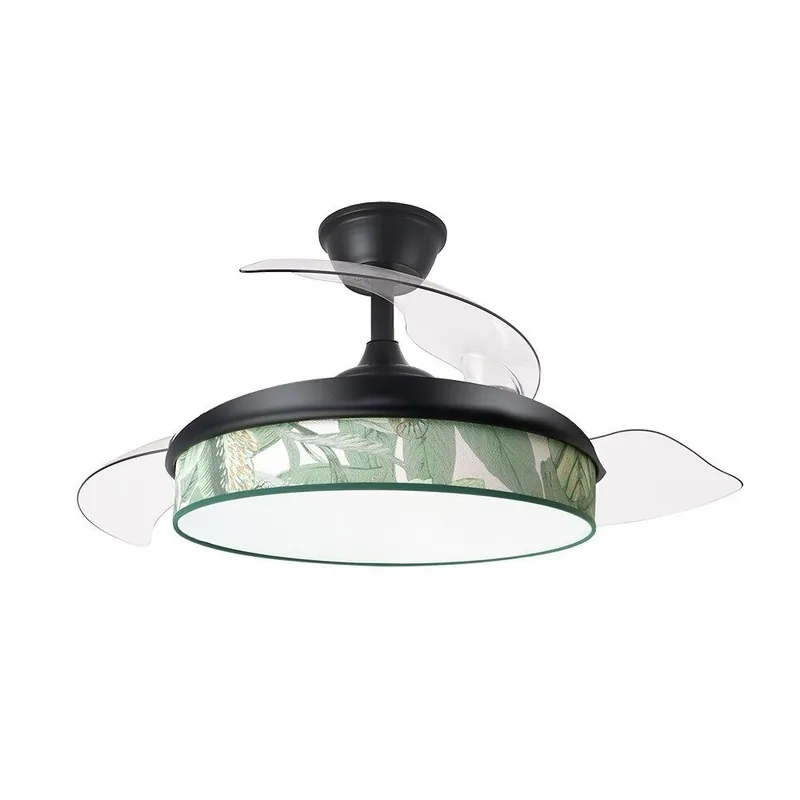ventilador de techo metal color negro serie moda 49cm - Electrodomésticos