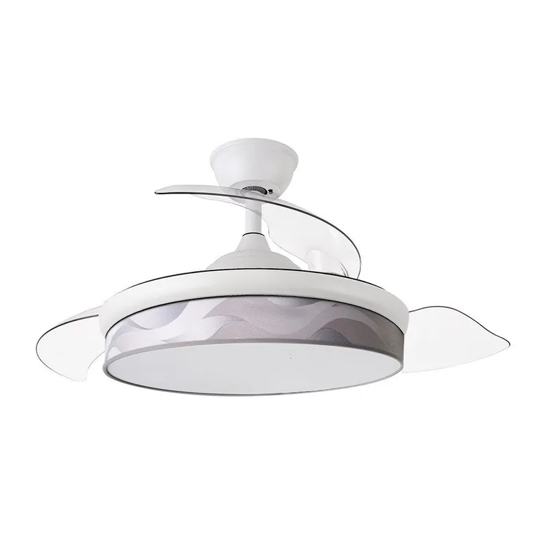 ventilador de techo metal color blanco serie moda 49cm - Electrodomésticos