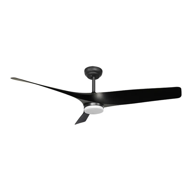 ventilador de techo metal color negro serie niger 132cm - Electrodomésticos