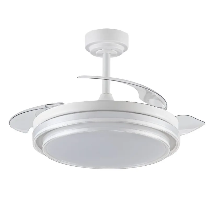 ventilador de techo metal color blanco serie pampin l 106cm - Electrodomésticos