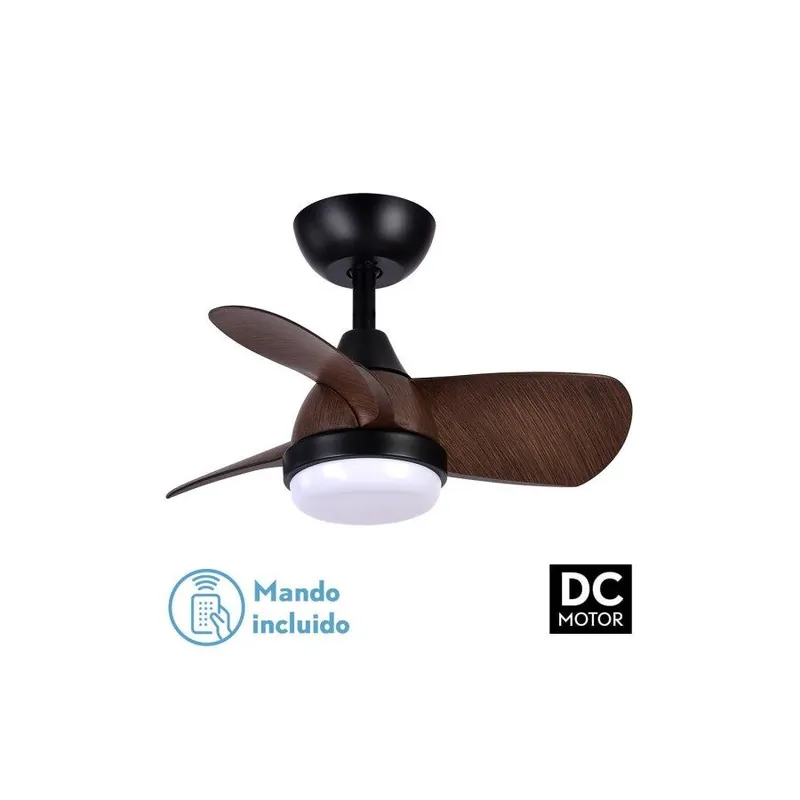 ventilador de techo metal color blanco serie pirdo 60cm - Electrodomésticos