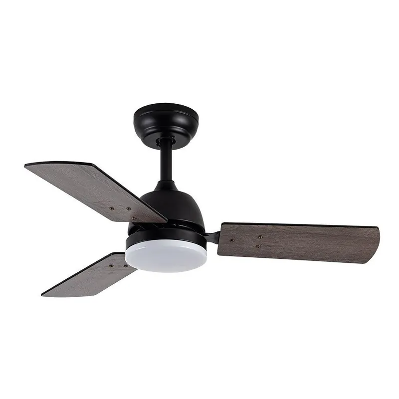 ventilador de techo metal color negro serie portico 91cm - Electrodomésticos